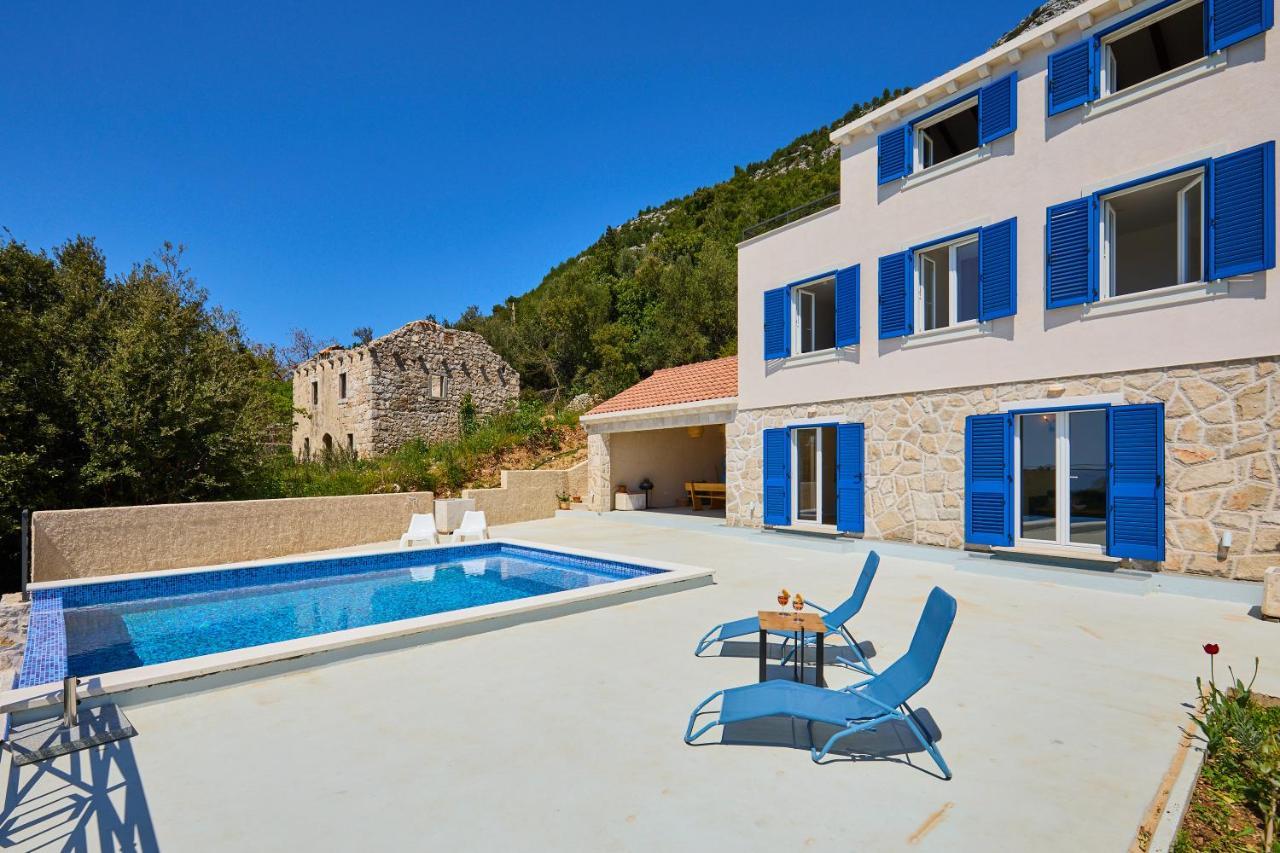Korta - Spacious House With Pool Vila Babino Polje